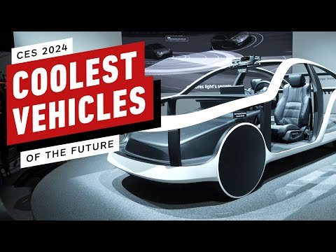 The Coolest Vehicles We Saw at CES 2024