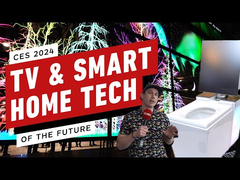 Smart Home Tech, TVs, and Toilets of the Future! – CES 2024