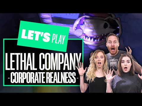Let’s Play LETHAL COMPANY – CORPORATE REALNESS!