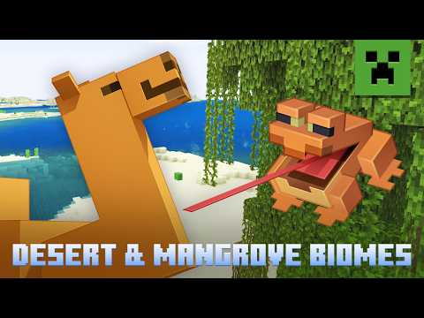 Minecraft: The Great Wild | Desert & Mangrove Swamps