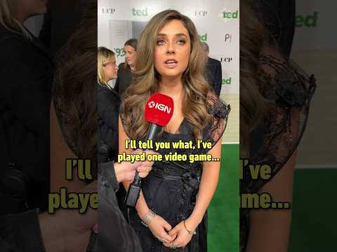 Ted star Giorgia Whigham LOVED The Walking Dead Telltale games! #ted #giorgiawhigham #gaming