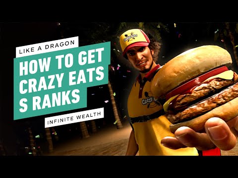 Like a Dragon: Infinite Wealth – How to Get S Ranks in Crazy Eats