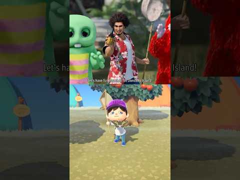 Like a Dragon has a hilarious Animal Crossing parody! #likeadragon #animalcrossing #yakuza #gaming