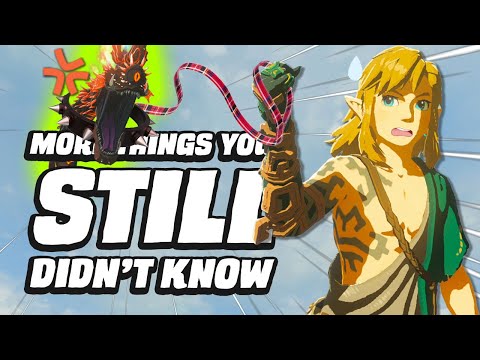 22 MORE Things You STILL Didn’t Know In Zelda Tears Of The Kingdom