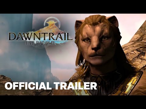 FINAL FANTASY XIV: DAWNTRAIL – New Race “Female Hrothgar” Trailer
