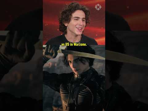 Timothée Chalamet is playing as himself in Call of Duty: Warzone. #dune #dune2 #cod #austinbutler