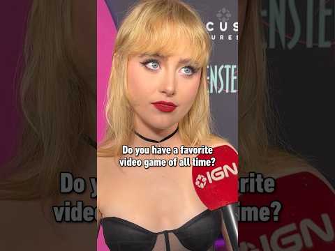 Lisa Frankenstein star Kathryn Newton tells us her favorite video games of all time! #gaming