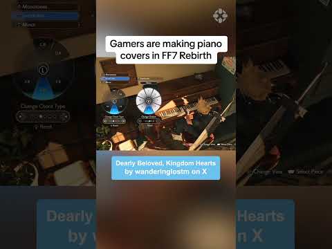 Cloud Strife plays Runaway on piano #finalfantasy7