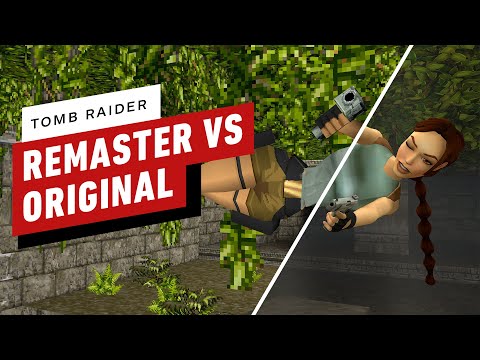 Tomb Raider Remastered vs. Original Graphics Comparison (4K 60FPS)