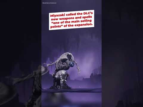 Elden Ring director says the expansion’s new weapons are ‘a main selling point,’