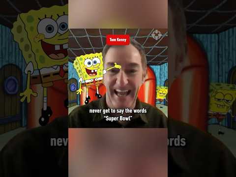 Have you ever heard SpongeBob say the words “Super Bowl”? #sb58 #spongebob #nick #tomkenny #sblviii