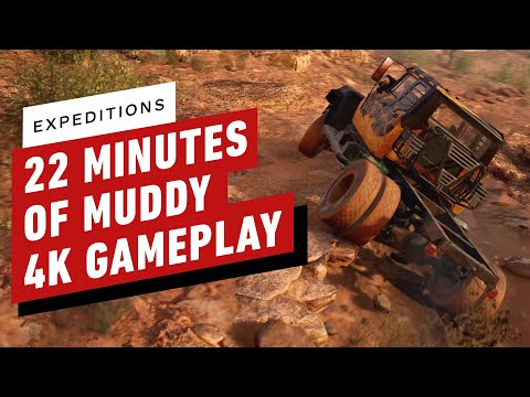 Expeditions: A MudRunner Game – 22 Minutes of Muddy Gameplay (4K 60FPS)