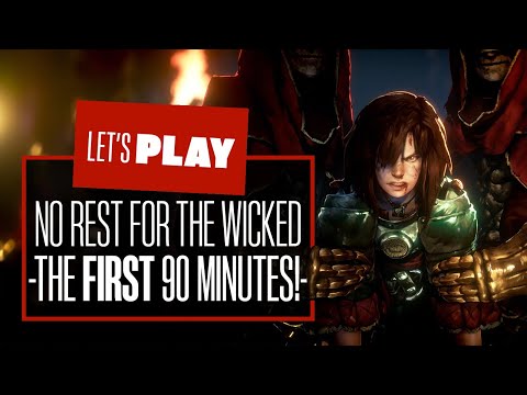 No Rest For The Wicked Gameplay Preview – THE FIRST 90 MINUTES!