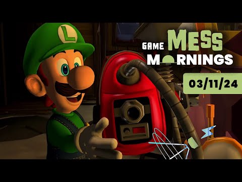 Luigi’s Mansion 2 and Paper Mario Release Dates Confirmed | Game Mess Mornings 03/11/24