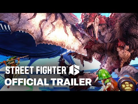 Street Fighter 6 – Monster Hunter 20th Anniversary Collaboration Announcement Trailer