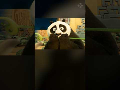 Po (Jack Black) & Zhen (Awkwafina) keep quiet challenge (IMPOSSIBLE) #kungfupanda #movie #clips