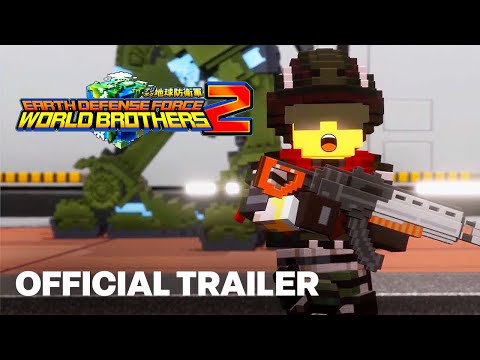 EARTH DEFENSE FORCE: WORLD BROTHERS 2 – Sing-Along Announcement Trailer