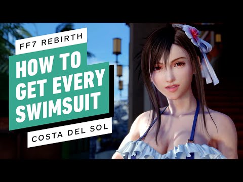 FF7 Rebirth: How to Get Every Swimsuit in Costa del Sol