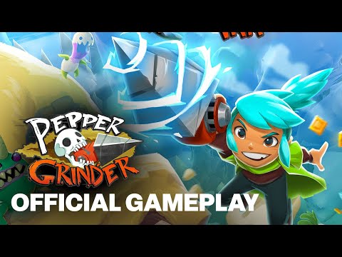 Pepper Grinder – Exclusive Gameplay Of Three New Stages With Commentary