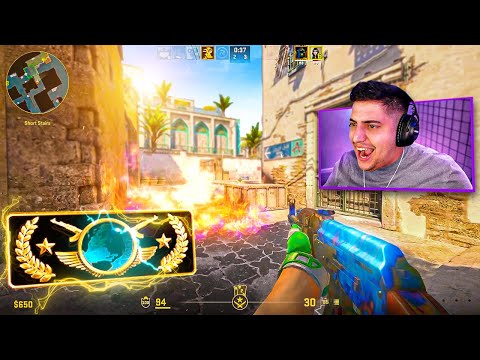 1ª GAMEPLAY NO COUNTER-STRIKE 2 COMPETITIVO… (nova física, NOVO META e nova DUST II)