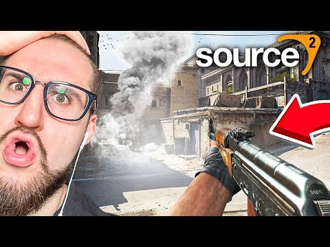 РЕАКЦИЯ НА НОВЫЙ COUNTER-STRIKE 2!!! ЭТО НЕВЕРОЯТНО! CS:GO SOURCE 2