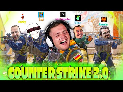 🤯😅 2500€ für ein MESSER?!😬 Das ERSTE MAL COUNTERSTRIKE 2 mit den Jungs!