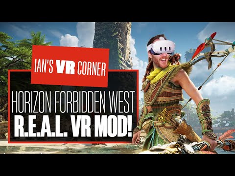 Horizon Forbidden West VR Gameplay Is Now A Thing (SONY Y U NO DO DIS 4 PSVR2!?)! – Ian’s VR Corner