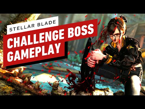Stellar Blade Boss Challenge Gameplay | No Items | 4K 60fps