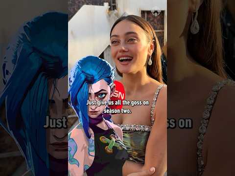 Fallout star Ella Purnell voices Jinx in Arcane and is tightlipped about S2! #fallout #tv #arcane