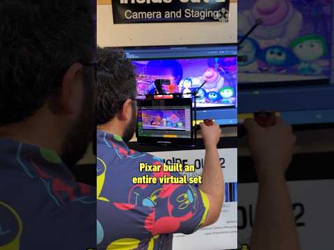 Pixar can film Inside Out 2 as if it were live-action! #insideout2 #pixar #disney #animation #movie