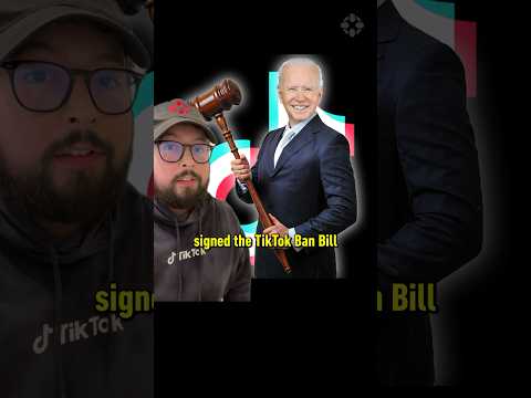 TikTok Ban Bill has been signed into law. I don’t feel so good Mr. Stark… #tiktok #ban #bill