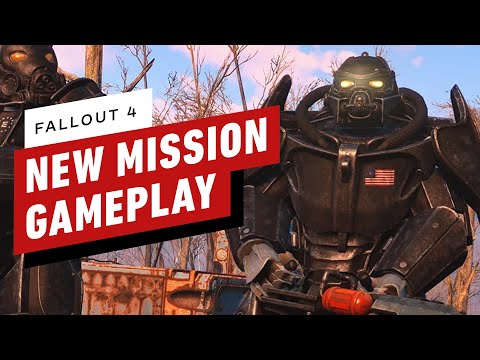 Fallout 4 Next-Gen Update: New Mission Gameplay (4K 60FPS)