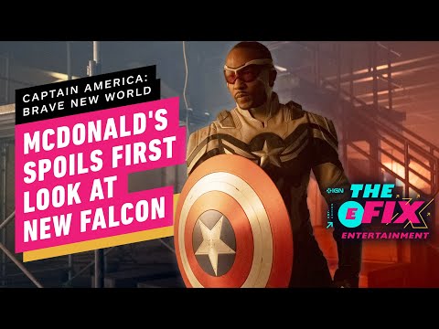 McDonald’s Spoils First Look at Captain America 4’s New Falcon – IGN The Fix: Entertainment