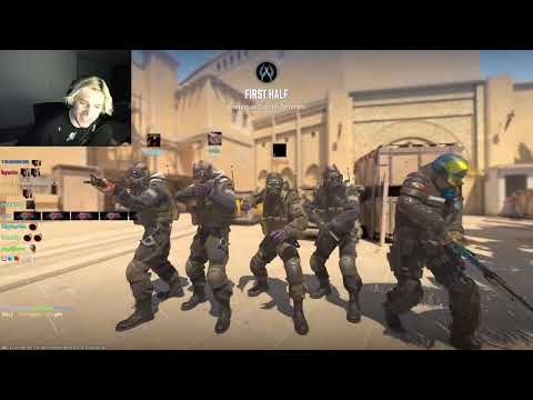 xQc Plays Counter Strike 2 with Jesse