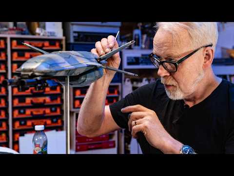 Adam Savage Builds a Homeworld 3 Spaceship!