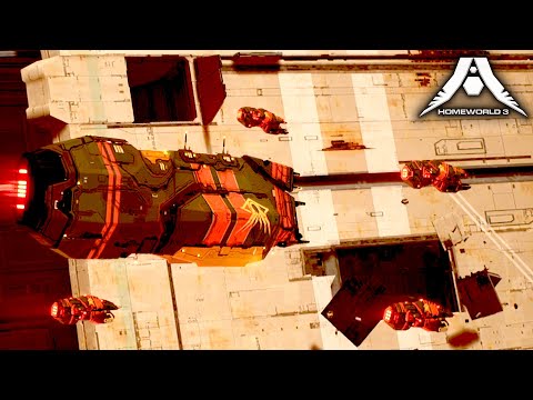 Огромное сражение за врата Троицы / #4 / Homeworld 3 / Прохождение (Высокая сложность)