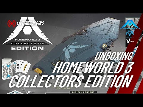🔴 Homeworld 3 Collectors Edition Unboxing 🔴 Lohnt sich die Edition für die Neuauflage?