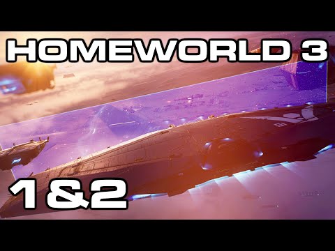 Homeworld 3 – Campaign Gameplay (no commentary) – Mission 1 and 2
