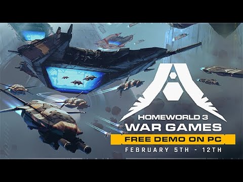 Homeworld 3 Demo | Solo Wargames (+2 Difficulty)