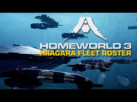 HOMEWORLD 3 HIIGARA FLEET ROSTER 🎮 All ships we know currently 👑 PC 4k Gameplay