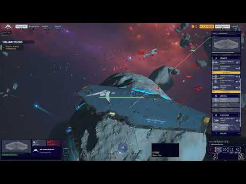 Homeworld 3 Skirmish 1,000,000 RU Start. Immediate engage with enemy, who can outbuild who?