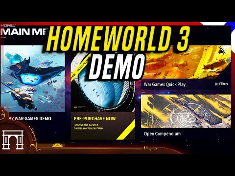 Homeworld 3 War Games Demo!