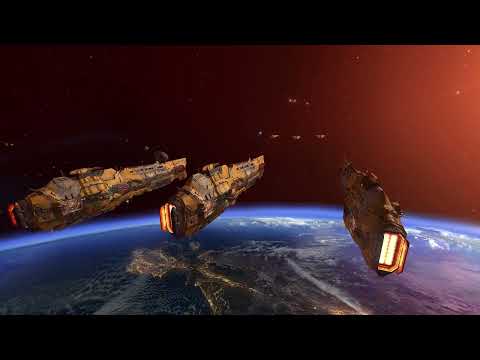 Homeworld Remastered – 3 Hiigaran Battlecruisers VS 3 Vaygr Battlecruisers