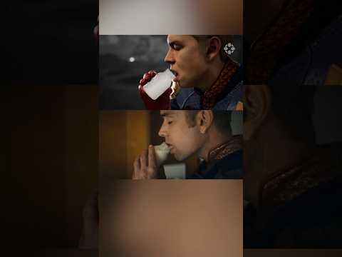Homelander drinking a certain type of milk in Mortal Kombat 1. #theboys #homelander #milk #mk1 #dlc