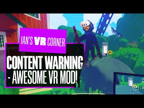 This NEW Content Warning VR Mod Is THE BEST WAY To Play The Game! – Ian’s VR Corner