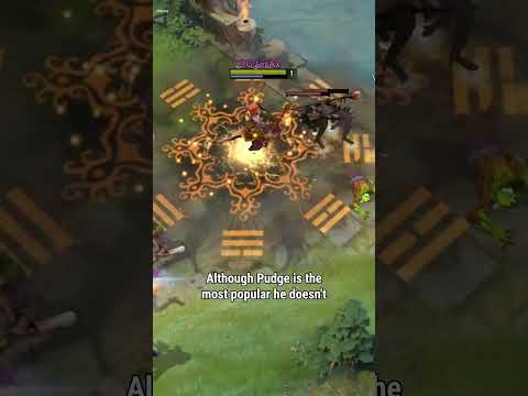 Pudge has been played in over one billion matches in Dota 2.