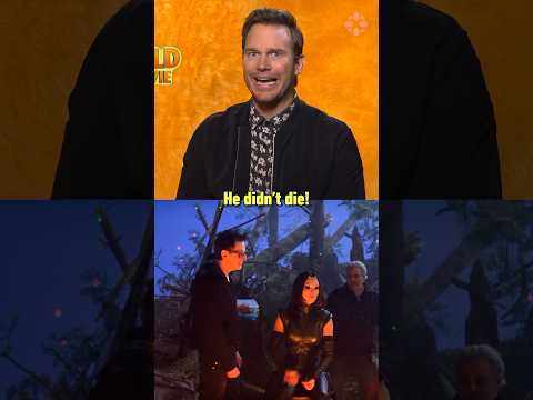 Chris Pratt wants James Gunn’s blessing before returning as Star-Lord! #garfield #movie #chrispratt