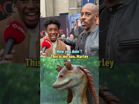 Jar Jar Binks OG actor Ahmed Best weighs in on Kendrick/Drake beef 😂 #starwars #theacolyte #rap