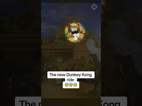 The new Donkey Kong ride uses some cool tech