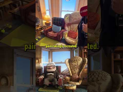Airbnb recreated the UP house